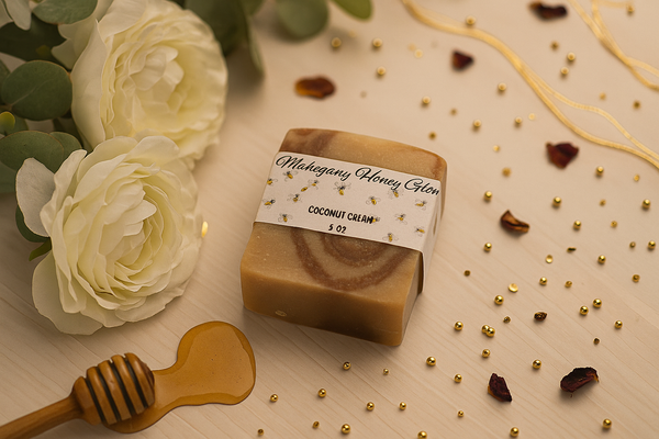 Coconut Cream Goat Milk and Silk Moisturizing Soap