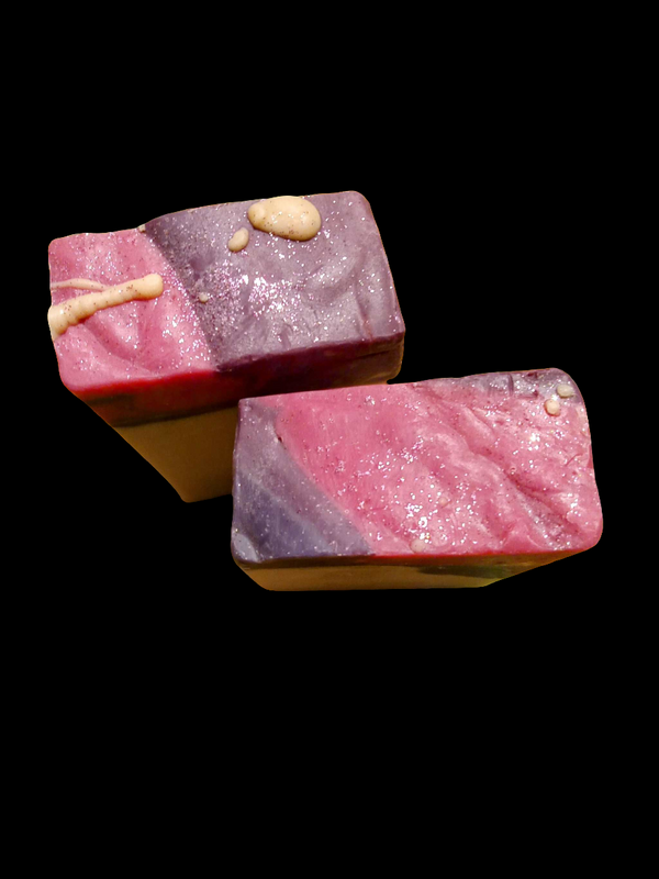 Berries and cream natural handmade soap bar-moisturizing artisan soap